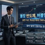 역사상 최대 폭등 속, 불장 반도체 시장의 갈림길 (The Crossroad of the Bullish Semiconductor Market Amidst a Historic Surge)