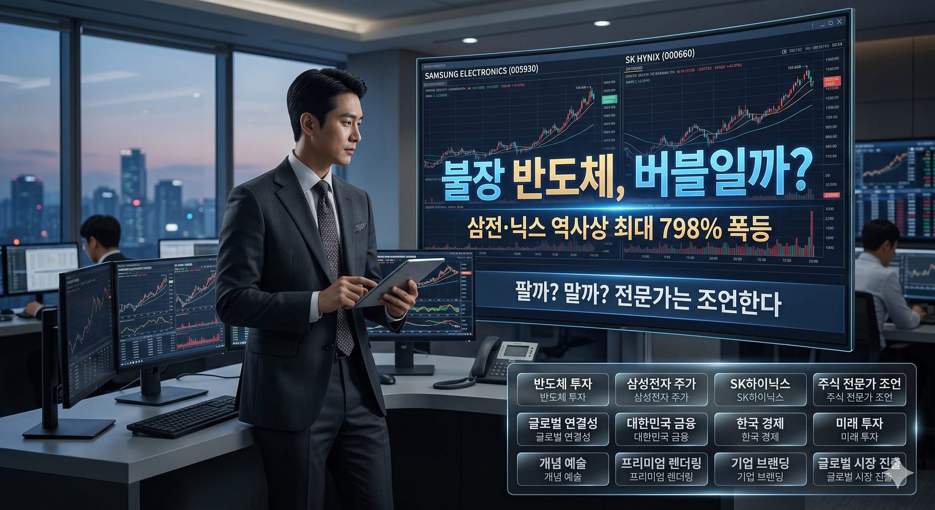 역사상 최대 폭등 속, 불장 반도체 시장의 갈림길 (The Crossroad of the Bullish Semiconductor Market Amidst a Historic Surge)