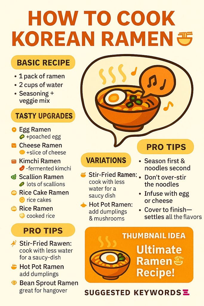 How to Cook Korean Ramen Perfectly 2 image