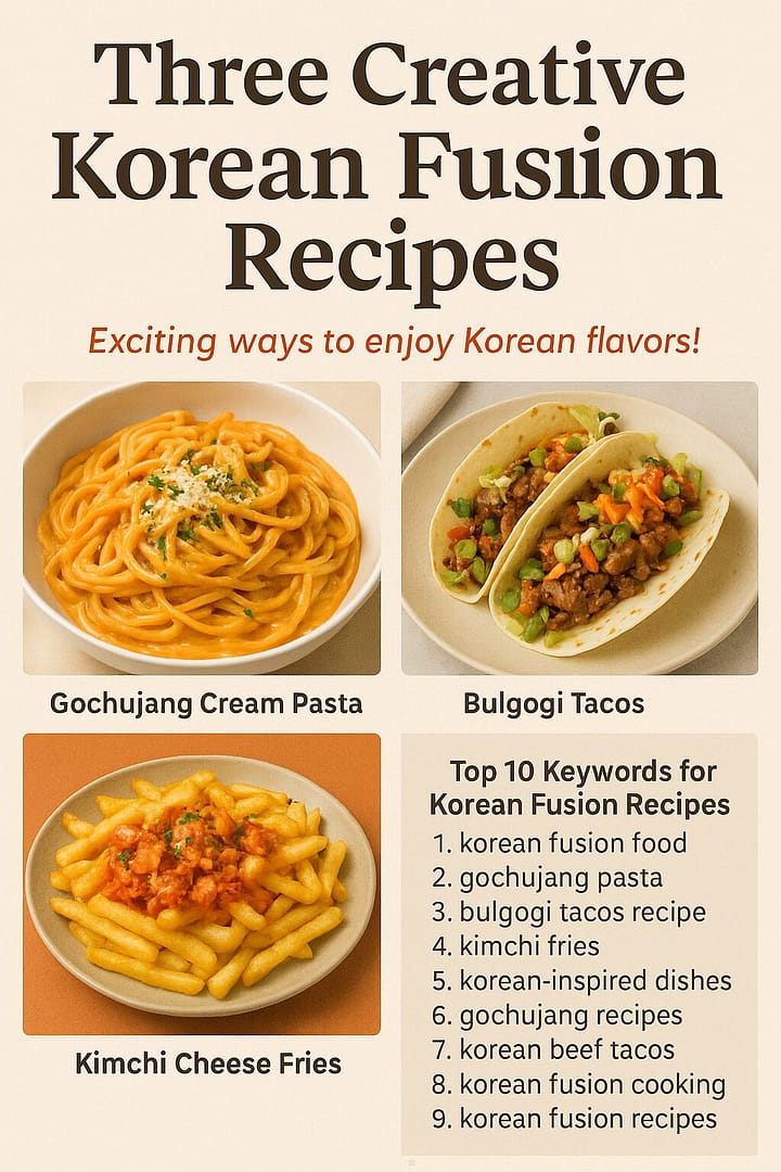 korean fusion food